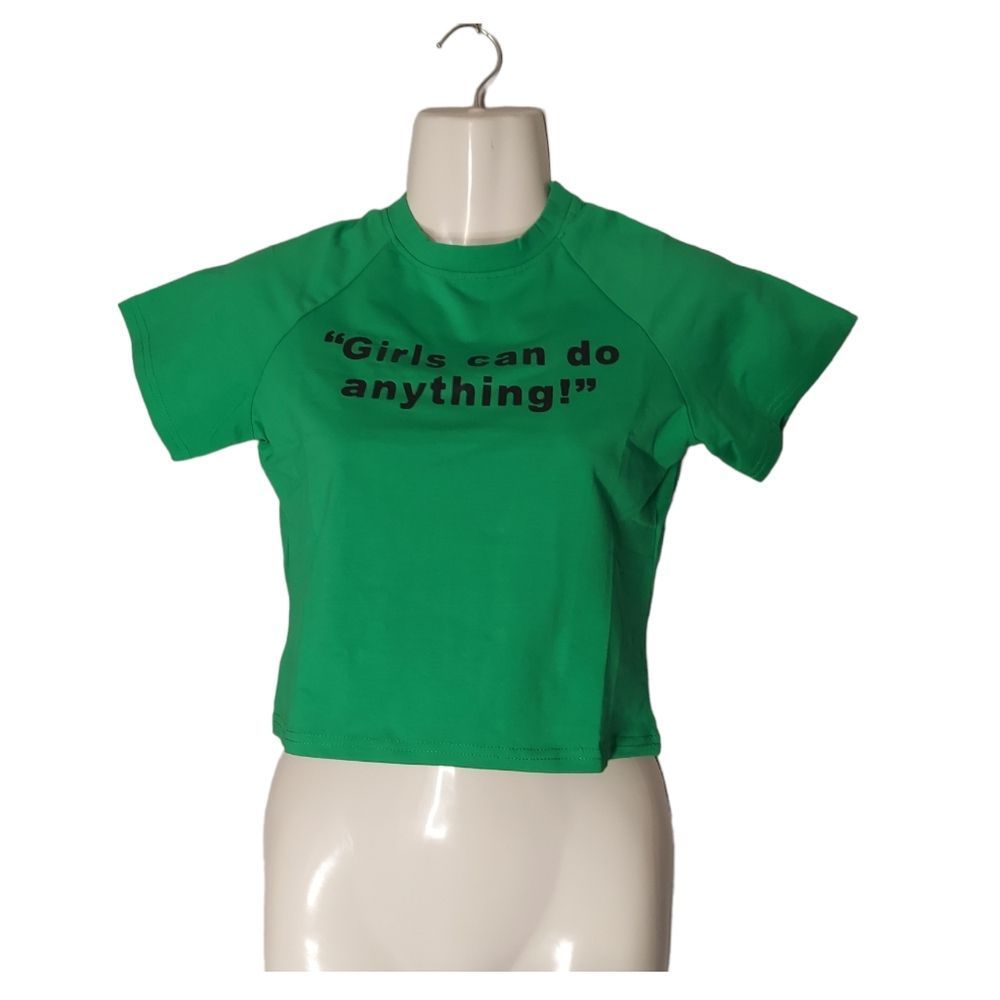 Green Girl Power Crop